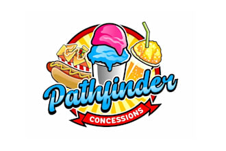 create attractive and imagination fast food logo design