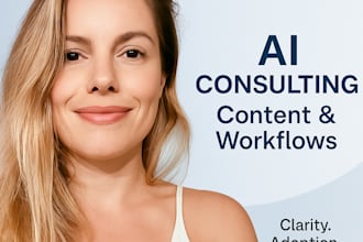 be your ai content consultant and workflow strategist