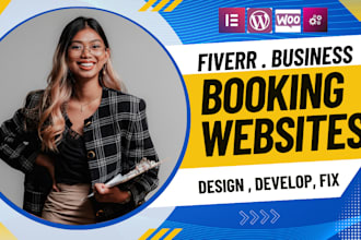 design,develop wordpress booking system for hotels,car rent and service business