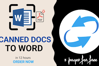 type text from scanned pdf or photos