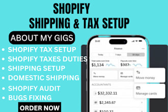 professionally set up shopify shipping rates