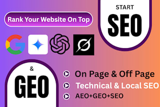 do ai powered SEO with GEO and aeo to boost ai and google search visibility