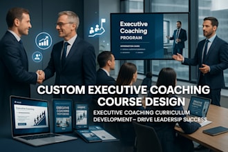 design and develop high impact executive coaching course for leaders and ceos