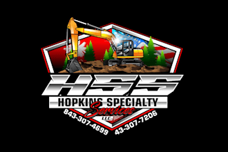 create professional and specially excavation logo design