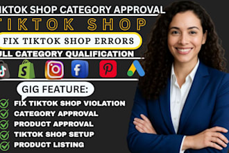 approve tiktok shop category and unlock restricted categories tiktok shop