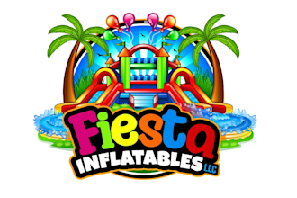 create high quality and beautiful bounce house logo design