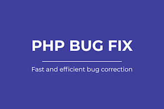 find and fix the bug on your PHP website