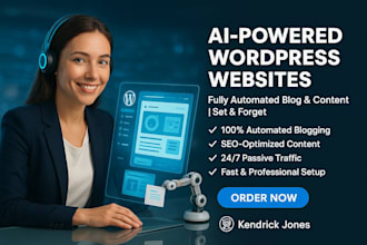 create ai powered automated wordpress websites, ai autoblog automated website