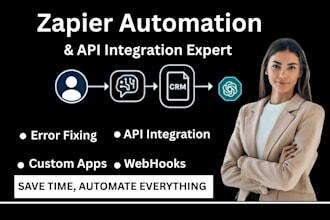 help set up or fix zapier zap integration automation
