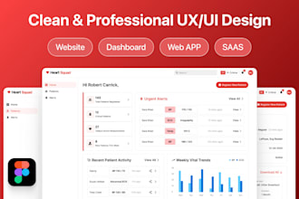 do website, dashboard, web app uiux design