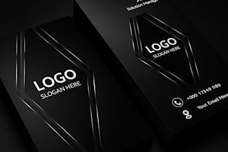 design professional business cards and modern visiting cards