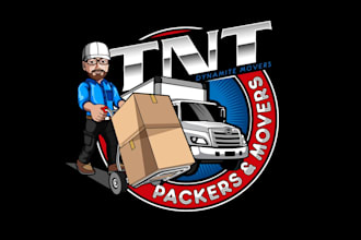 create attractive and imagination courier logo design