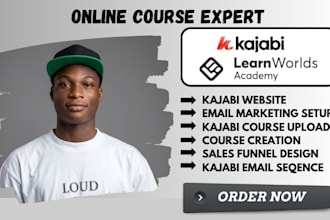 build kajabi learnworld online course website do kajabi learnworld course upload