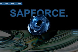design and develop your react website