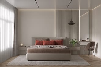 create photorealistic 3d interior visualization for any room