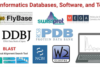 do molecular docking, protein analysis, phylogenetics, computational drug design