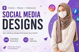 design creative and daily social media post design