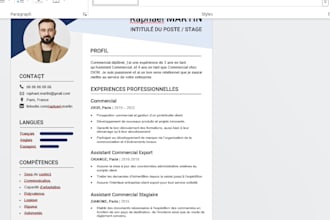 create professional resume and CV templates to boost your career