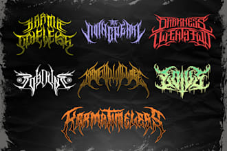 deathcore logo and emblem