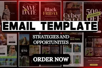 design substack newsletter, black friday cyber monday and thanksgiving design
