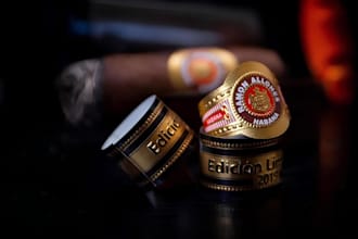 do modern cigar label, cigar band, cigar ring and cigar box logo design