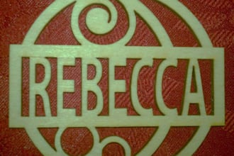 laser cut your custom ornament