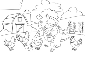 draw cozy coloring book illustrations for kids and KDP