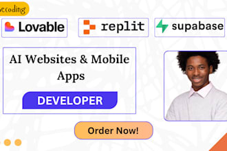 build lovable lovable ai, replit website or app with vibe coding lovable dev