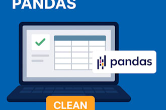 clean your data using python pandas