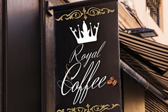 design your cafes logo   an unforgettable imprint