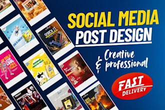 design social media posts and ad creatives