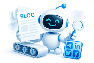 build an ai blog platform with automated content creation