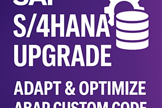 adapt and optimize your abap custom code for sap s4hana and hana db