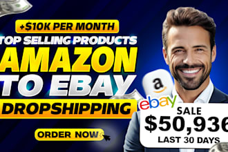 do amazon to ebay dropshipping top listings