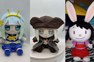 make soft handmade custom plush toys crochet kawaii stuffed animal plushie