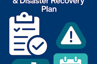 create a professional business continuity and disaster recovery plan