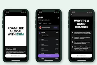 develop mvno, mvna app, telecom reseller website, esim website, or app