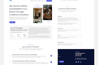 build saas landing page with next js