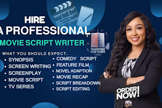 edit, polish ,rewrite screenplay, movie script, film script, TV series,