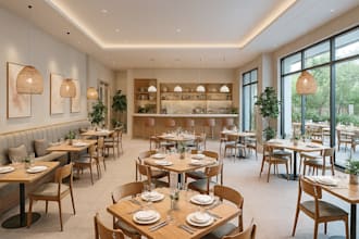 design modern restaurant interiors and exteriors