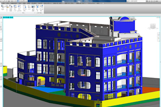 3d bim model ar VR visualization modular bim architectur building 5d cost design
