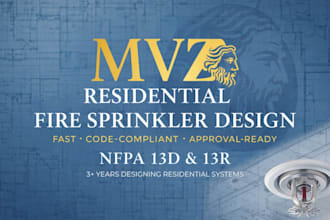 design residential fire sprinkler systems