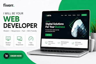 design and develop a dynamic wordpress website