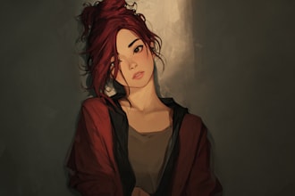 draw you on semi realistic style