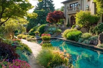 be your professional landscape architect and do