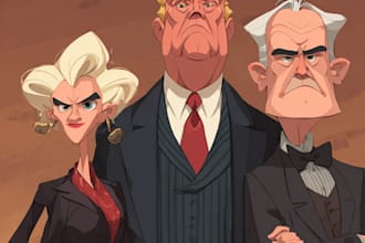 draw you a comic or cartoon