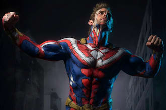 draw superhero character for you