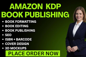 publish book on amazon kindle kdp, book formatting and uploading errors fixing