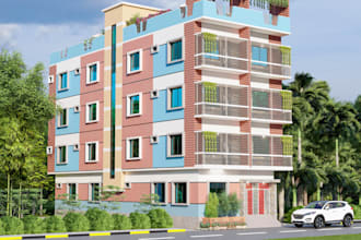 do exterior design and rendering