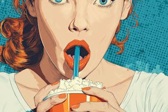 design food pop art of your food pop art